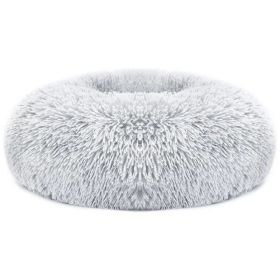 Pet Dog Bed Soft Warm Fleece Puppy Cat Bed Dog Cozy Nest Sofa Bed Cushion L Size