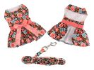 Blooming Blue and Peach Floral