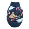 Dog Cable Knit 100% Cotton Sweater  Ugly Reindeer