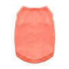 100% Cotton Dog Tanks - Coral