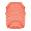 100% Cotton Dog Tanks - Coral
