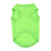 100% Cotton Dog Tanks - Green Flash