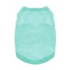 100% Cotton Dog Tanks - Teal