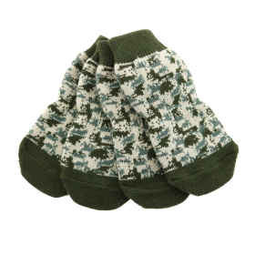 Non-Skid Dog Socks -  Camo (Option: X-Small)