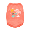 NEW Gone To The Beach Tank Shirt - Coral