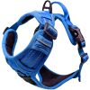 Venture Paw PULL CONTROL Harness - Mountain Lake -          Made with tough Outer Duck Fabric and Soft Mesh Lining. No Pulling / Front and Top D-Ring