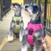 Venture Paw PULL CONTROL Harness - Wild Raspberry -          Made with tough Outer Duck Fabric and Soft Mesh Lining. No Pulling / Front and Top D-Ring