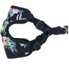 Wrap and Snap Hareness - Paradise Nights Print and Mesh Choke Free Step in Harness